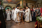 В праздник Воскресения Христова епископ Парамон возглавил богослужения в Городецком Феодоровском мужском монастыре