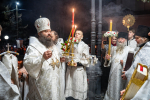 В праздник Воскресения Христова епископ Парамон возглавил богослужения в Городецком Феодоровском мужском монастыре