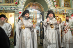 В праздник Воскресения Христова епископ Парамон возглавил богослужения в Городецком Феодоровском мужском монастыре