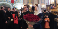 Студенты семинарии приняли участие в общегородском Пасхальном крестном ходу и получили поздравления от митрополита Нижегородского и Арзамасского Георгия - Нижегородская Духовная семинария