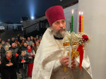 Администрация и студенты семинарии молились на пасхальных богослужениях