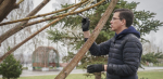 Глава Нижнего Новгорода Юрий Шалабаев вместе с кстовчанами принял участие в общегородском субботнике в парке «Юбилейный»