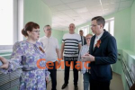 Юрий Шалабаев проинспектировал теплый переход между корпусами школы №168