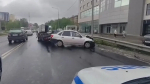 ВАЗ выехал на встречную и столкнулся с двумя машинами: пострадали дети