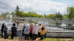 Социальным участковым Нижегородского района показали процесс очистки стоков на первой очереди реконструированных сооружениях Нижегородской станции аэрации