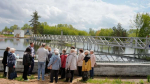 Социальным участковым Нижегородского района показали процесс очистки стоков на первой очереди реконструированных сооружениях Нижегородской станции аэрации