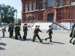 Воспитанники военно-патриотической дружины Дальнеконстантиновского благочиния посетили Нижний Новгород