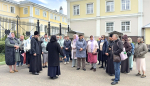 Серафимо-Дивеевский монастырь посетила делегация Череповецкой епархии