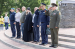 Первая летняя смена военно-патриотического лагеря «Хочу стать десантником» стартовала на площади Маршала Жукова в Нижнем Новгороде