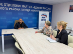 Владимир Поддымников-Гордеев провел прием граждан по вопросам материнства и детства