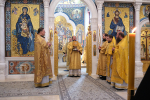 Богослужения в Серафимо-Дивеевском монастыре отмечены архиерейским служением