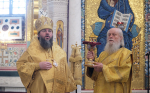 Богослужения в Серафимо-Дивеевском монастыре отмечены архиерейским служением