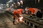 Капремонт на путепроводе у Мызинского моста вышел на финишную прямую