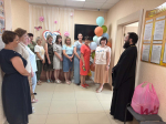 Представители Дивеевского благочиния поздравили социальных работников с профессиональным праздником