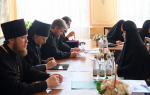 В Серафимо-Дивеевском монастыре сдача зачета по Новому Завету