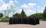 В Серафимо-Дивеевском монастыре сдача зачета по Новому Завету