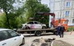 46 брошенных автомобилей убрали с улиц Нижегородского района с начала года