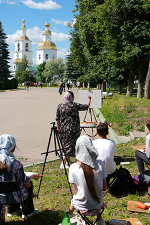 Мастер-класс для учеников православной школы художественных ремесел