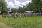 42 парашюта раскрыли в небе воспитанники первой смены нижегородского лагеря «Хочу стать десантником»