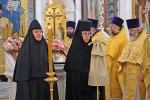 Митрополит Георгий возглавил богослужения в Благовещенском соборе Серафимо-Дивеевского монастыря