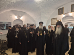 Делегация представителей монашества Коптской Церкви посетила святыни Вознесенского Печерского монастыря