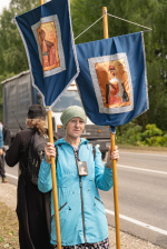 Начался традиционный крестный ход из Городца в Свято‑Троицкий Серафимо‑Дивеевский женский монастырь