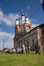 Начался традиционный крестный ход из Городца в Свято‑Троицкий Серафимо‑Дивеевский женский монастырь
