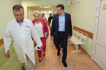 Глеб Никитин проверил ремонт школ и ЦРБ в Дивеевском округе