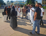 Съемки программы «Пешком»