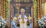 В Серафимо-Дивеевском монастыре богослужения возглавил митрополит Курганский и Белозерский Даниил