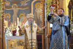 В Серафимо-Дивеевском монастыре богослужения возглавил митрополит Курганский и Белозерский Даниил