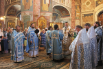 В Серафимо-Дивеевском монастыре богослужения возглавил митрополит Курганский и Белозерский Даниил