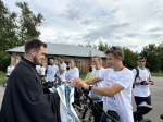 Участники XV межъепархиального молодежного велопробега «Дорога к храму» приехали в Павлово