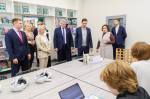 «Малахитовая» библиотека им. П.П.Бажова открылась в Ленинском районе после модернизации по модельному стандарту