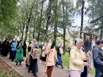 В Нижнем Новгороде состоялся традиционный крестный ход по трем монастырям с иконой Божией Матери «Страстная»