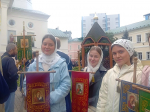 В Нижнем Новгороде состоялся традиционный крестный ход по трем монастырям с иконой Божией Матери «Страстная»