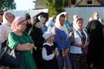 Освящение памятника Императору Николаю II в Серафимо-Дивеевском монастыре