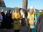 Освящение памятника Императору Николаю II в Серафимо-Дивеевском монастыре