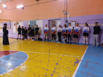 Команды Канавинского и Молитовского благочиний провели товарищескую игру по волейболу