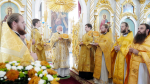 Глава Ставропольской митрополии совершил Божественную литургию в Иоанно-Предтеченском храме села Хирино Шатковского муниципального округа