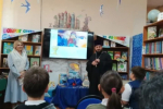 Клирик Молитовского благочиния провел духовную беседу с читателями детской библиотеки имени А. В. Кольцова
