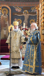 Праздничную службу возглавил епископ Георгиевский и Прасковейский Николай