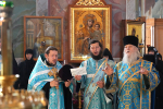 Праздничную службу возглавил епископ Георгиевский и Прасковейский Николай