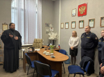 Помощник благочинного Московского округа совершил молебен и литию в нижегородской пожарно-спасательной части №25