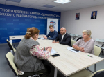 Владимир Поддымников-Гордеев провел очередной прием граждан