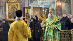 В Серафимо-Дивеевском монастыре богослужения совершил архиепископ Новогрудский и Слонимский Гурий